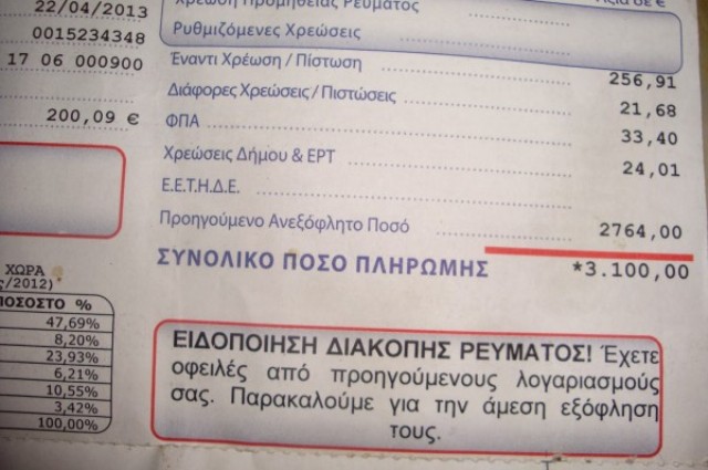Ανεργος Ξανθη ΔΕΗ