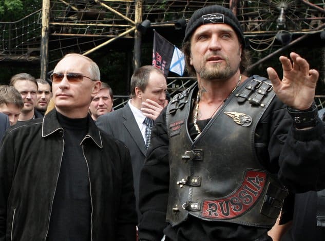 RUSSIA-PUTIN-BIKERS
