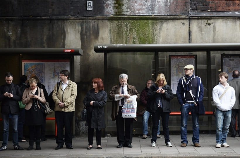 Tube strike in London