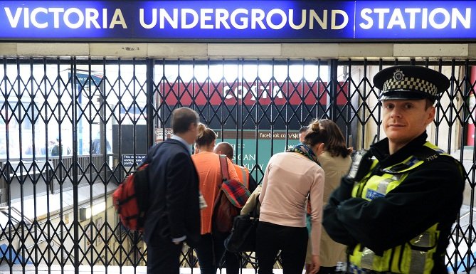 Tube strike in London