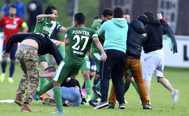 NEWS : Altercation Lille vs Maccabi Haifa - 07/23/2014