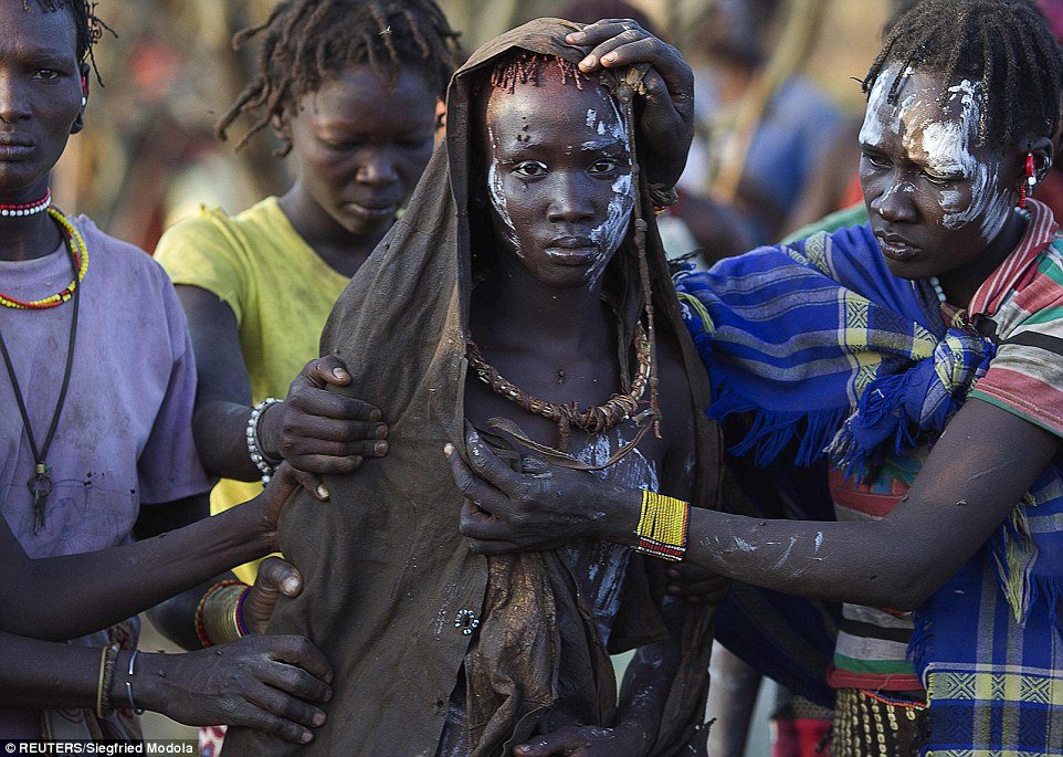 Tradition: Despite a government ban on the practice, circumcision remains a rite of passage, particularly among poor families in rural areas
