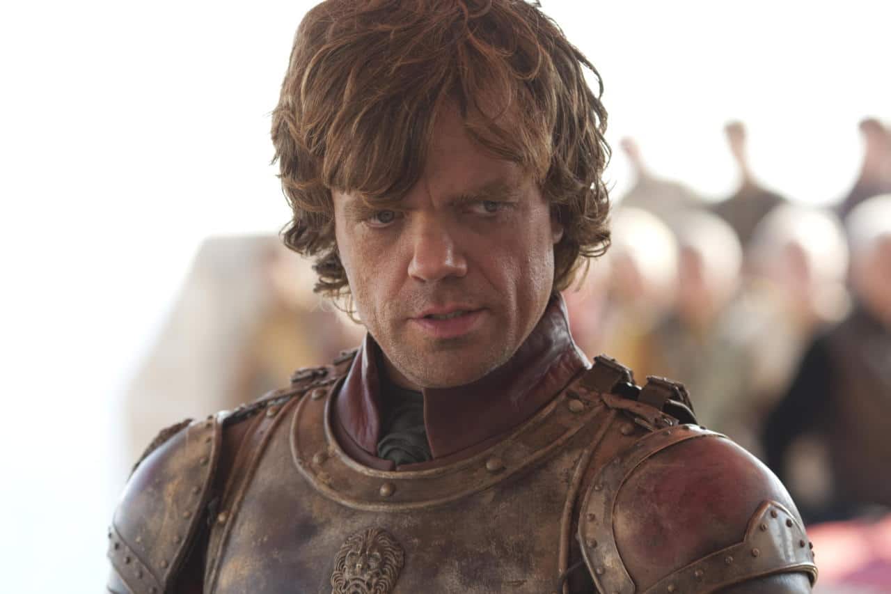 HBO's "Game of Thrones" season 2 Tyrion- Peter Dinklage Sansa- Sophie Turner Joffrey- Jack Gleeson Bronn- Jerome Flynn The Hound- Rory McCann Meryn Trent- Ian Beattie Dontos- Tony Way Myrcella- Aimee Richardson Tommen- Callum Wharry Chella- Natalia Lee Melee Herald- Mark Cindric