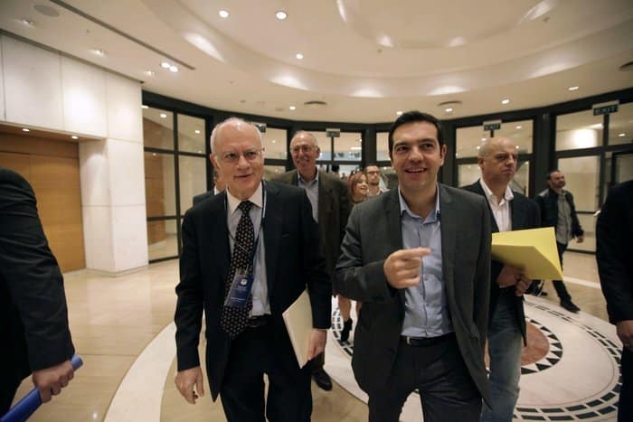 Ο Δημήτρης Παπαδημητρίου με τον πρωθυπουργό Αλέξη Τσίπρα