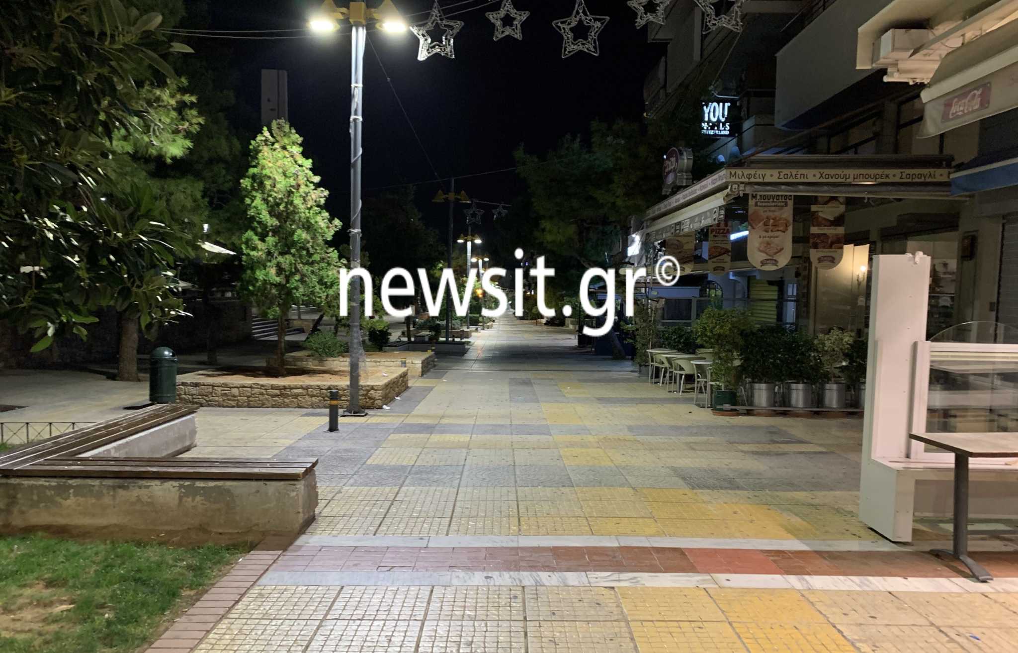 μέτρα κορωνοϊό έρημη πόλη