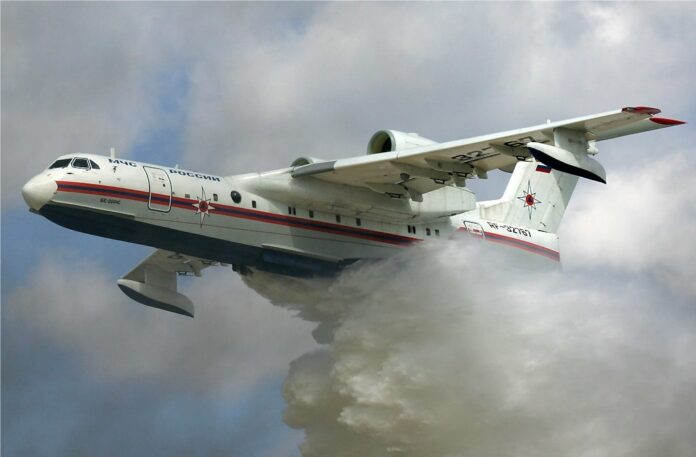 MChS Beriev Be-200 waterbomber