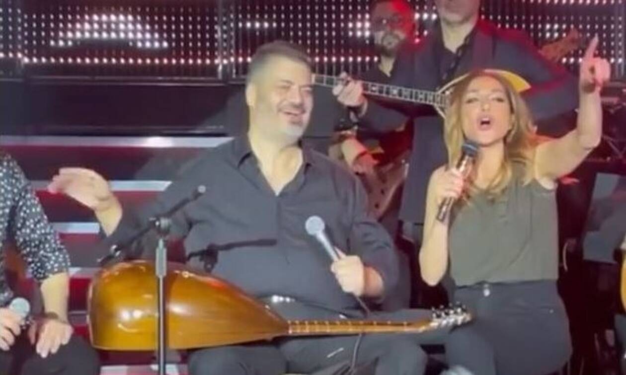 Δέσποινα Βανδή: Στο νυχτερινό κέντρο που εμφανίζονται οι Γιώργος Τσαλίκης και Μανώλης Κονταρός, βρέθηκαν η Δέσποινα Βανδή και ο Βασίλης Μπισμπίκης.