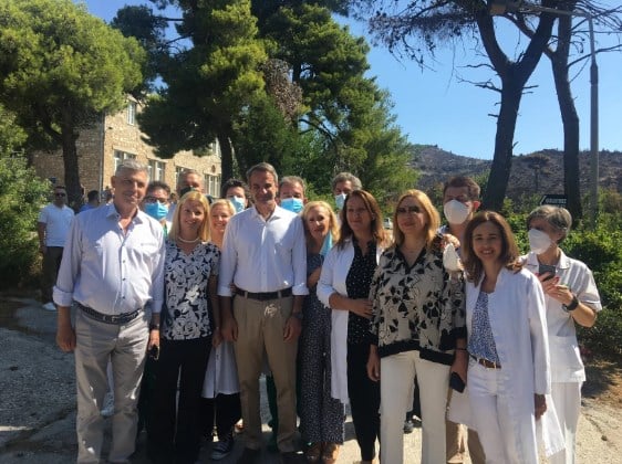 Κυριάκος Μητσοτάκης: Επίσκεψη στις πληγείσες περιοχές της Πεντέλης
