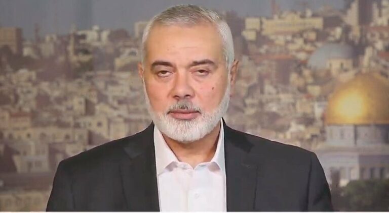 Ο επικεφαλής της Χαμάς κάνει έκκληση προς τον Αμερικανό υπουργό Εξωτερικών Μπλίνκεν να δράσει ώστε να τερματιστεί ο πόλεμος
